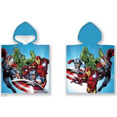 MCU Avengers Poncho Badhandduk Med Huva 100 Procent Bomull