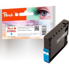 Peach Bläckpatron Kompatibel med Canon PGI-2500XL - Cyan