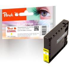 Peach Bläckpatron Kompatibel med Canon PGI-2500XL - Gul