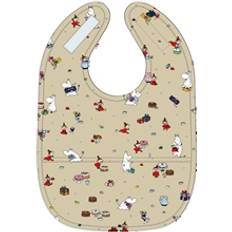 Rätt Start Mumin Picknick Haklapp Beige