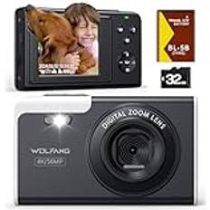 WOLFANG 4K Digital Camera 56MP