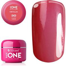 Nagelprodukter Silcare Base One UV Gel - Metallic Nude Love