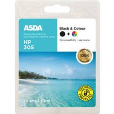 Asda Ink HP305 Cartridge - Black/Colour