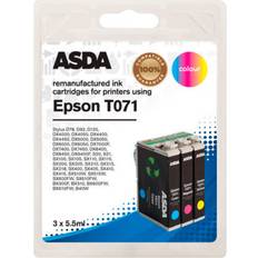 Epson T071 Colour Ink Cartridges