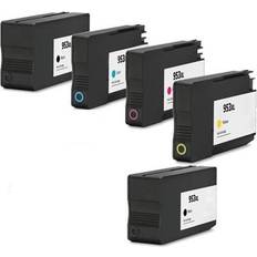 HP 953BKXL Colour Set - Black/Remanufactured