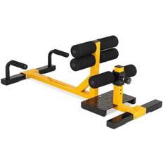 Costway 3-in-1 Sissy Squat Ab Workout Home Gym Sit-up Machine