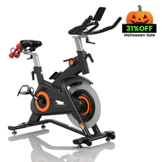 Transport Wheels Exercise Bikes Yosuda Bikes YOSUDA Pro-R Magnetic Exercise Bike