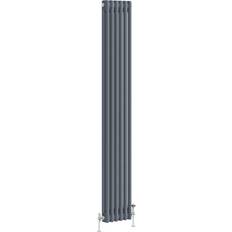 Radiators Reggio Anthracite Vertical Radiator 1800 x 290 mm