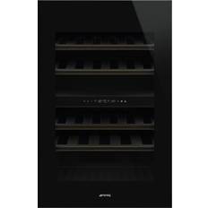 Digitalt - Indbygget Vinopbevaringsskab Smeg CVI414NX Indbygget Vinkøleskab Sort Sort