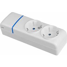 8002P 2-Stik Stikdåse 250V 16A