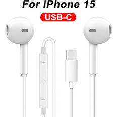 Maxpower USB-C Headphones For Apple iPhone 15 Pro Max