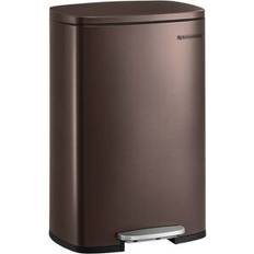 Kitchen Pedal Bin 50L Brown