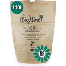 Cleaning Equipment & Cleaning Agents Ecosack 140L Compostable Bags 100 Bags