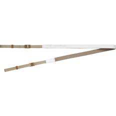 White Leather Shoulder Strap