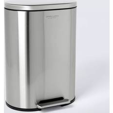 John Lewis Oval 2 Section Recycling Pedal Bin 2x 23L