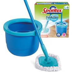 Spontex Full Action Spin Mop and Bucket Blue