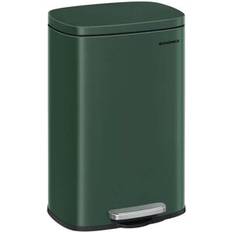 Songmics kitchen rubbish bin Songmics Kitchen Pedal Bin 50L Retro Green