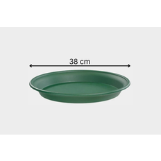 Terracotta Plant Saucers Wellhome Green Plastic Saucer 38 cm Multi-Purpose