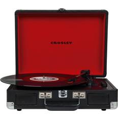 Turntables Crosley Crosley Cruiser Plus Record Player Black (10.24x13.78x4.72)
