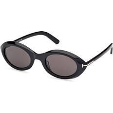 Tom Ford Adult Sunglasses Tom Ford Carmen Sunglasses - Acetate Black/Smoke