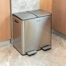 Charles Bentley Double Compartment Kitchen Bin 40L