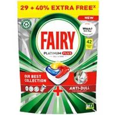 Fairy Platinum Plus All in One Dishwasher Tablets Set of 42