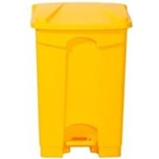 GPC Pedal Bin 45L Polypropylene Yellow