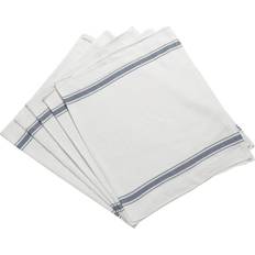 White Scourers & Cloths Classic Home Store White Cotton Glass Cloths Pack of 5