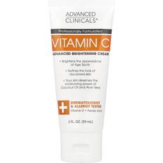 Advanced Clinicals Vitamin C Brightening Cream 2 fl oz