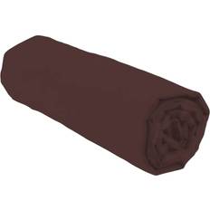 Brun Fitted Bottom Sheet 140 x 190 + 25 cm
