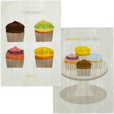 Multicolour Cloth Set 70 x 50 cm