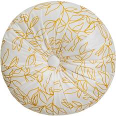 Hemtextil BigBuy Home Refurbished Kudde Bells Amber Printed Velvet 40 x 10 x 40 cm Komplett dekorationskudde Gul