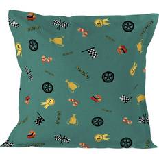 Hemtextil HappyFriday Baleno Teen Racer Bil 80 x 80 cm Örngott Multifärgad (80x80cm)