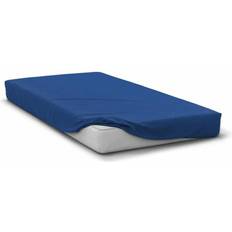 Microfiber Underlakan Fitted Bottom Sheet 140 x 190 + 30 cm Underlakan Blå