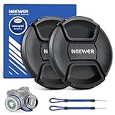 Neewer 52mm Kit 2 Pack Front Lens Cap