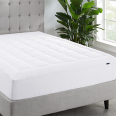 Latitude Run Fitted Pillow Top King Mattress Cover White