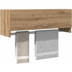 vidaXL Ek 100 x 32.5 x 35 cm Garderob