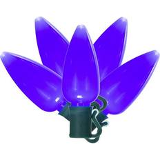 Vickerman 25 25' Green Wire Blue LED C9 Christmas Tree Light