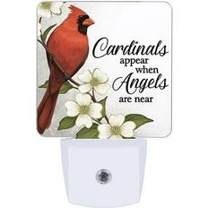 Cardinals Appear When Angels Are Near Nightlight Lampe de table