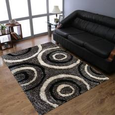 Hand Tufted Shag Area Rug 8 x 10