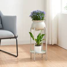 Accessori per vasi [en.casa] Stand Portapiante Altena 80.5 x 40 x 40 cm