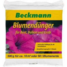 Plantenvoedingen Beckmann Blumendünger für Beet Balkon & Grab 500 g
