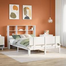 Beds & Mattresses vidaXL Bookcase Bed without Mattress 160x200 cm