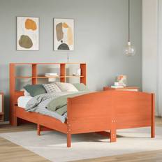 Beds & Mattresses vidaXL Bookcase Bed without Mattress 135x190 cm
