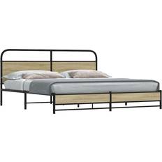 Beds & Mattresses vidaXL Metal Bed Frame without Mattress 183 x 213 cm
