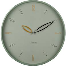 Järn Väggklockor Karlsson Petals Green Väggklocka 40cm