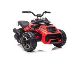 Dreiräder ES-Toys Kindermotorrad 12V 2 Motoren