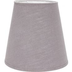 Linne Lampskärmar PR Home Cia Toppringskärm Lin Grå Lampskärm ∅ 20cm
