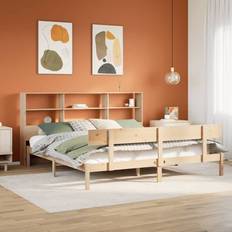 Estructuras de cama vidaXL Bookcase Bed without Mattress 180x200 cm Super King