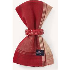 Keramik/Porcelæn/Stentøj Servietringe Lexington Braided Stoneware Napkin Ring Red One Size Servietring